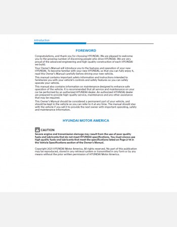 hyundai santa fe 2022 owners manual